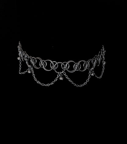 Ras-de-cou en Anneaux et Chaînes et Pendants - Helm Chain La Vouivre Jewellery