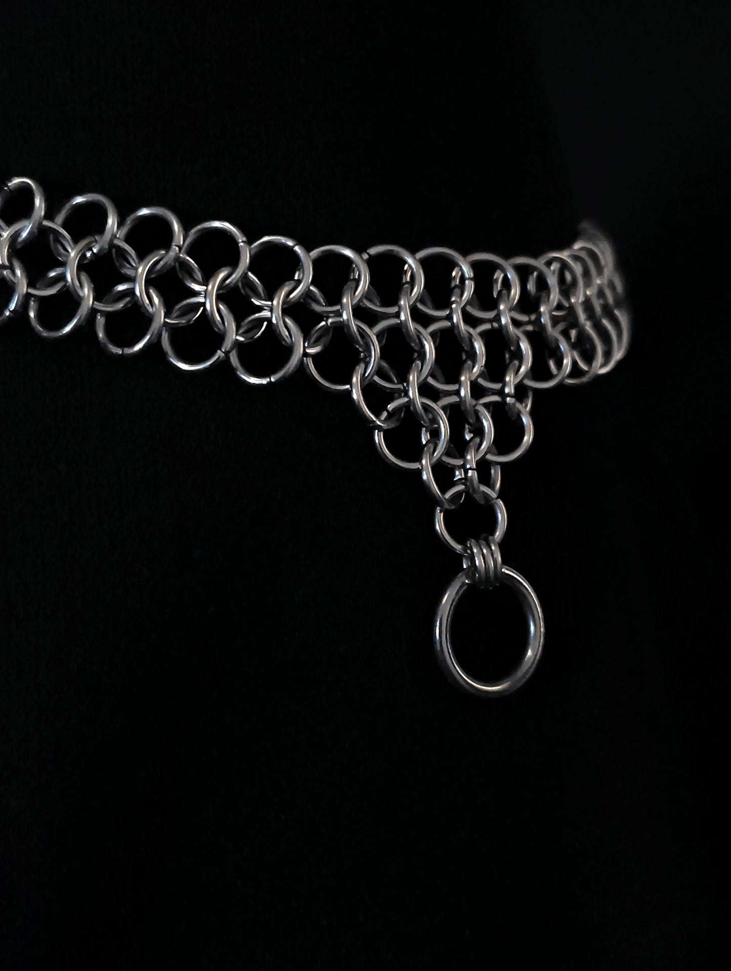Chocker en Maille Européenne 4 en 1 La Vouivre Jewellery