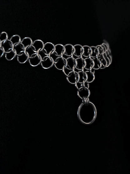 Chocker en Maille Européenne 4 en 1 La Vouivre Jewellery