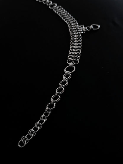 Chocker en Maille Européenne 4 en 1 La Vouivre Jewellery