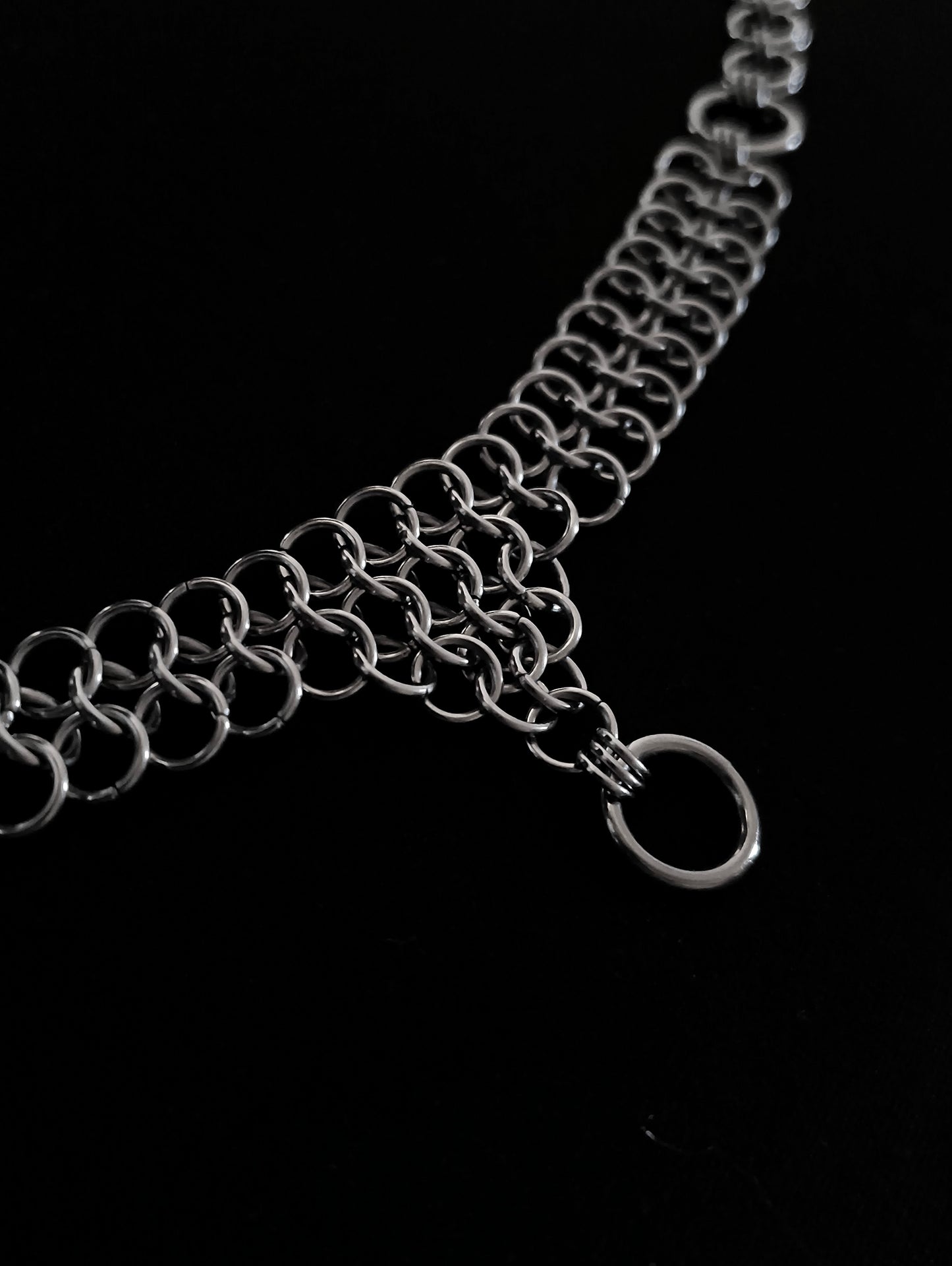 Chocker en Maille Européenne 4 en 1 La Vouivre Jewellery
