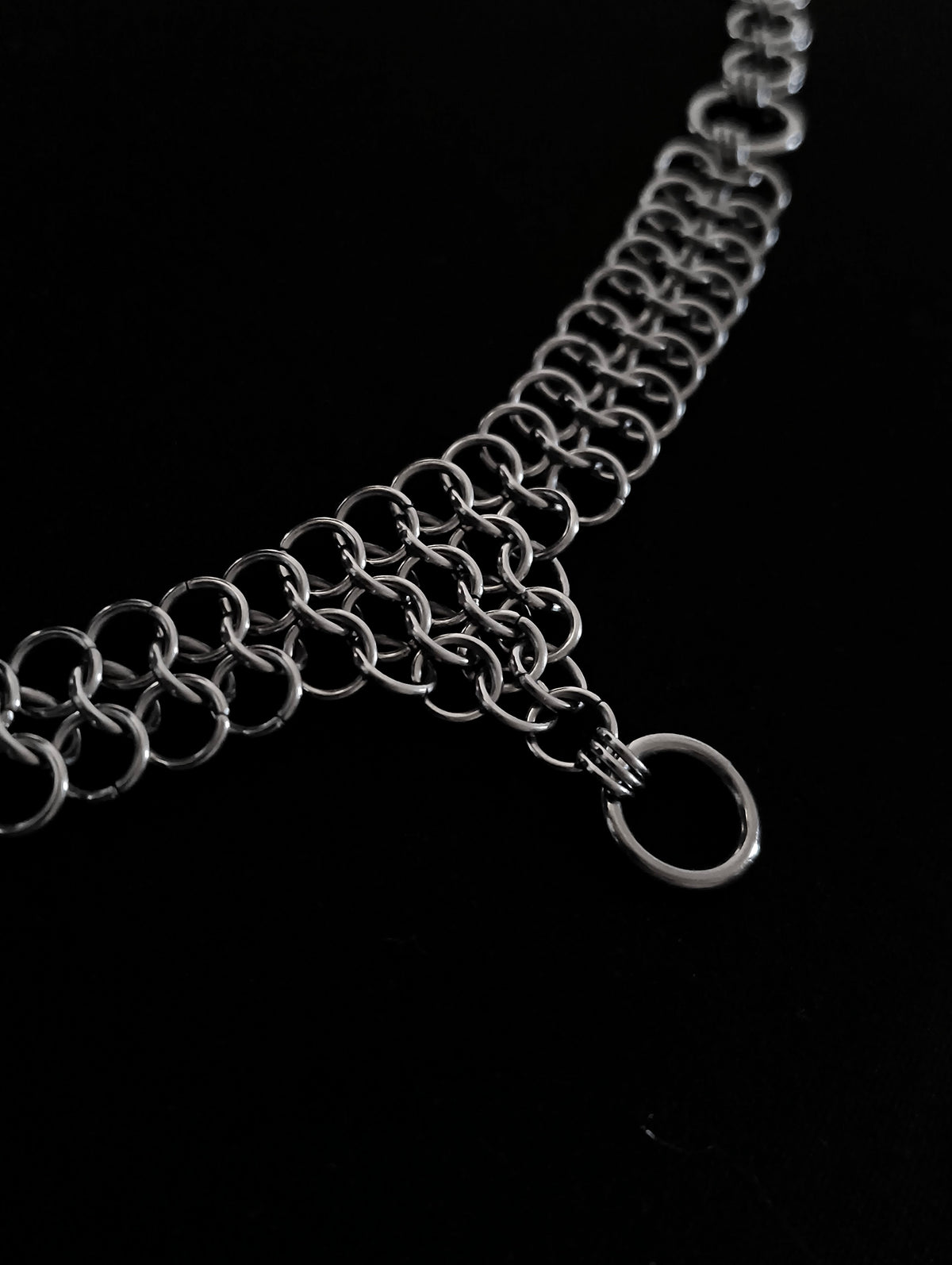 Chocker en Maille Européenne 4 en 1 La Vouivre Jewellery