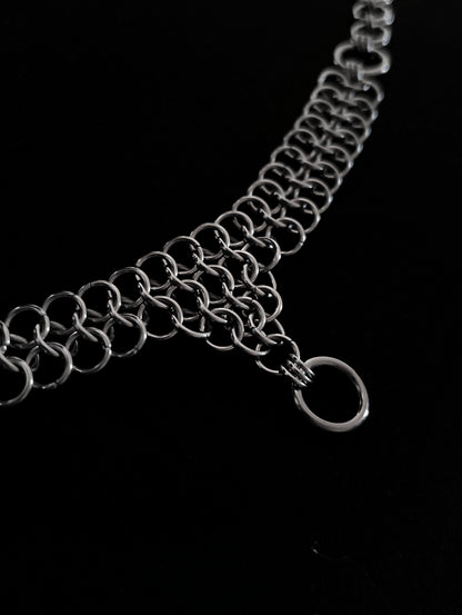 Chocker en Maille Européenne 4 en 1 La Vouivre Jewellery