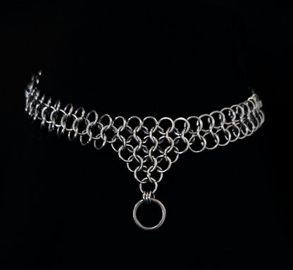 Chocker en Maille Européenne 4 en 1 La Vouivre Jewellery