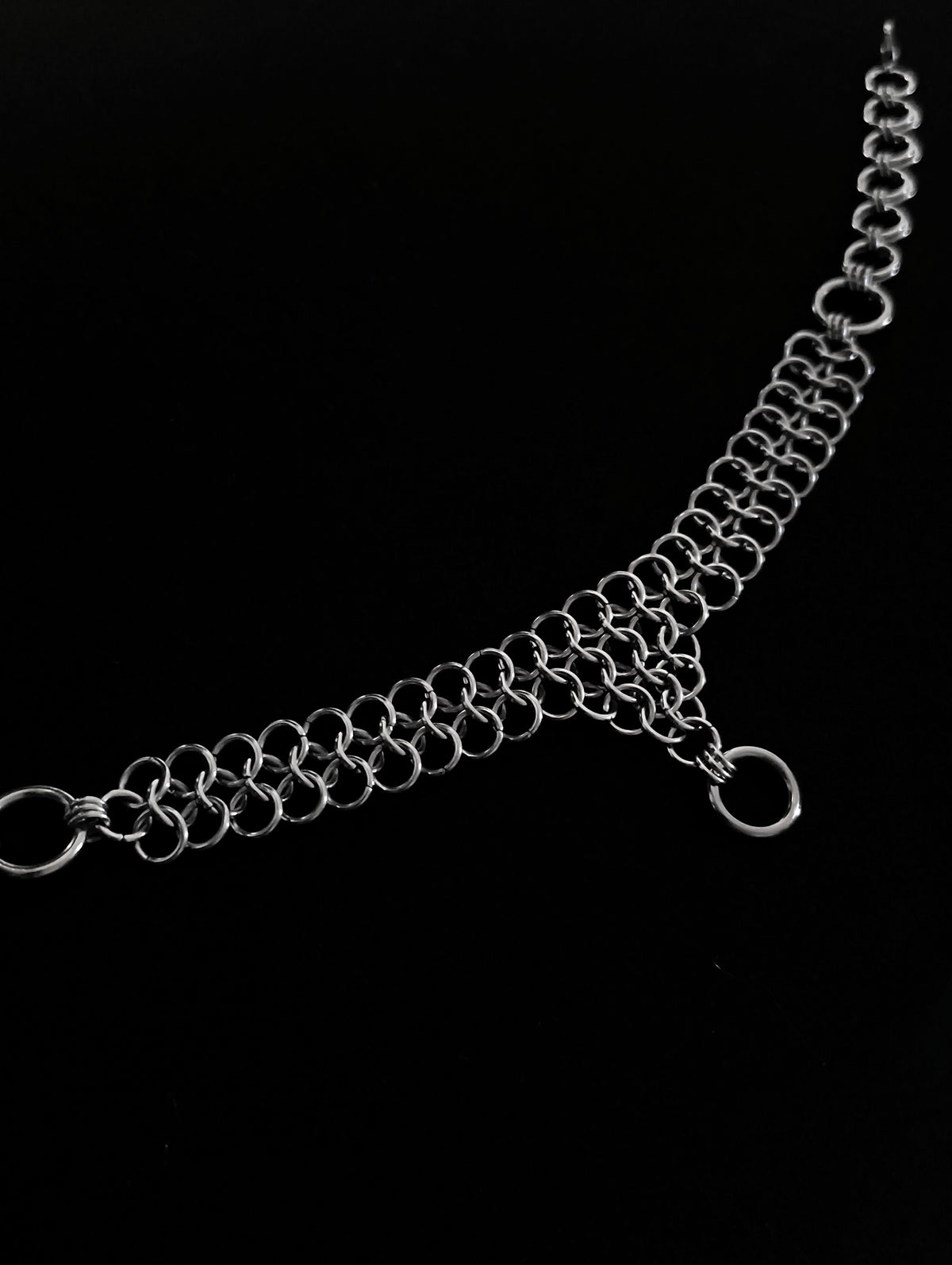 Chocker en Maille Européenne 4 en 1 La Vouivre Jewellery