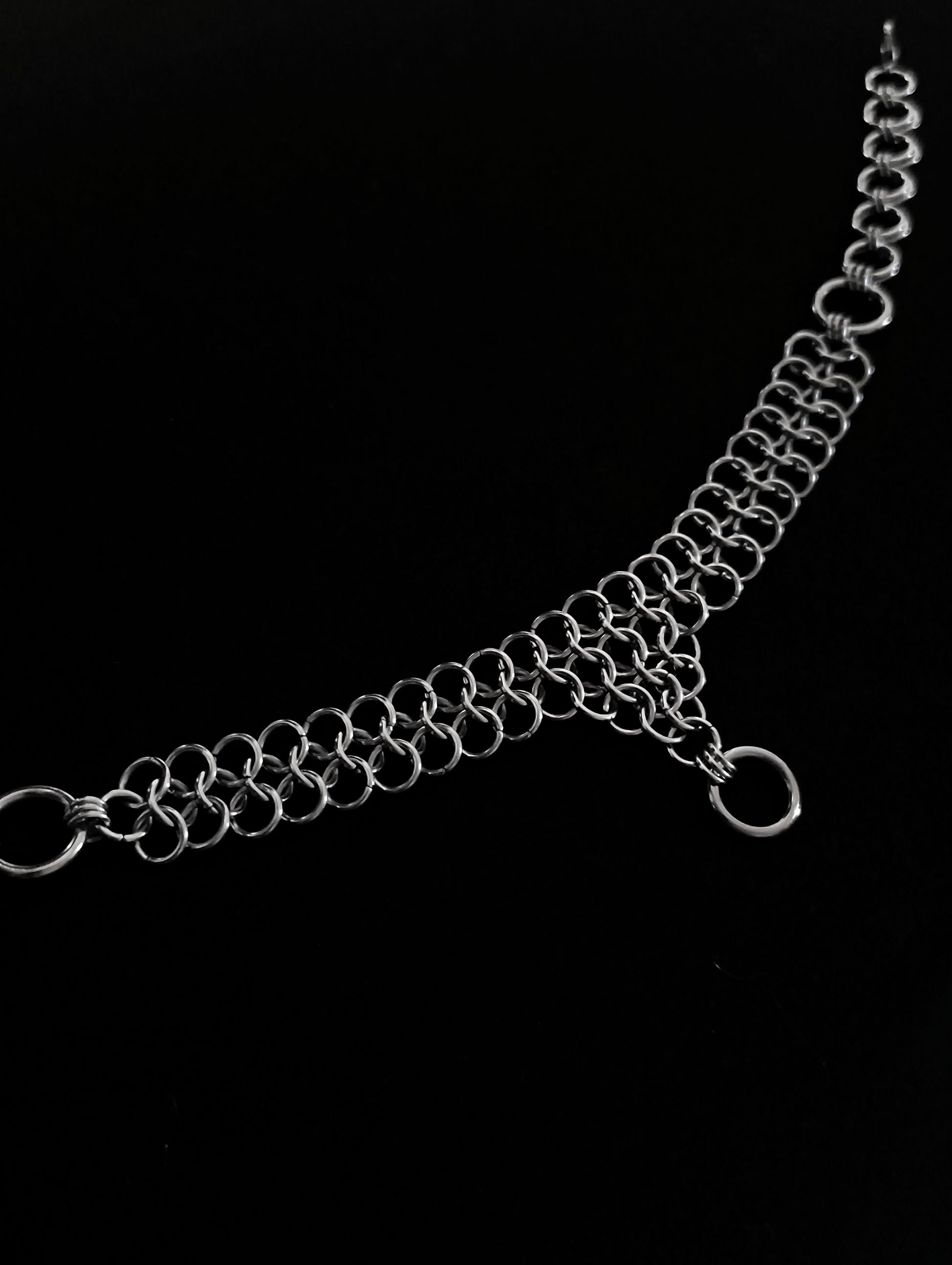 Chocker en Maille Européenne 4 en 1 La Vouivre Jewellery