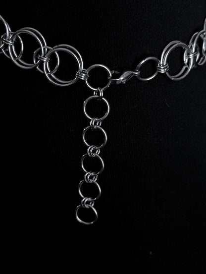 Chocker en Anneaux | Helm Chain La Vouivre Jewellery