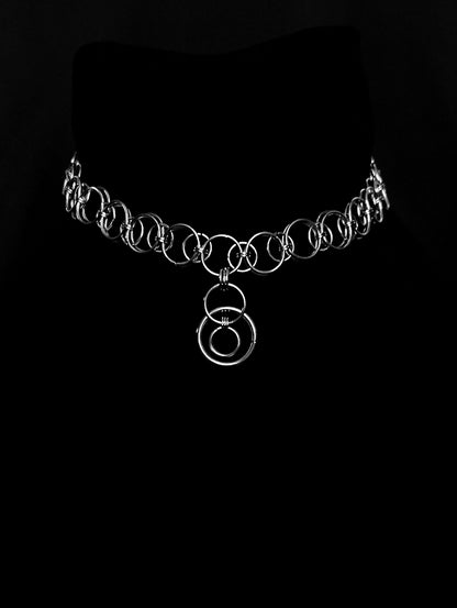 Chocker en Anneaux | Helm Chain La Vouivre Jewellery