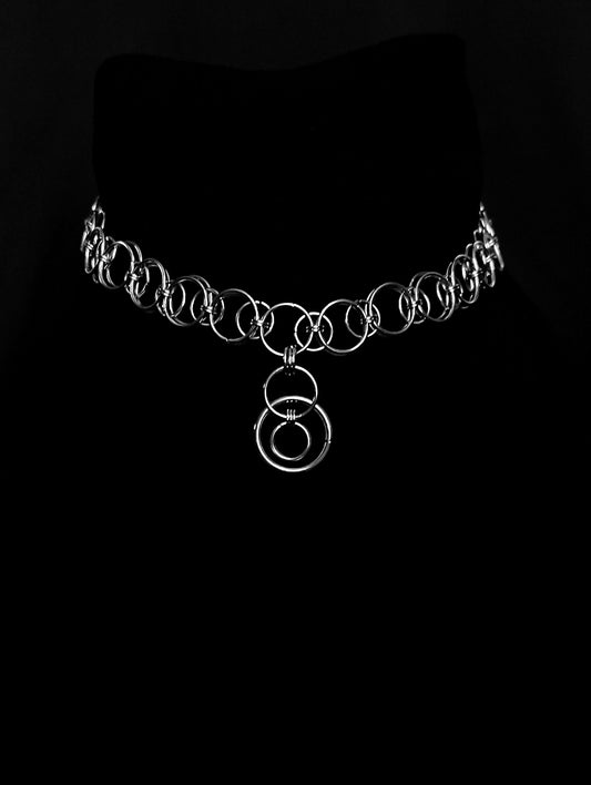 Chocker en Anneaux | Helm Chain La Vouivre Jewellery
