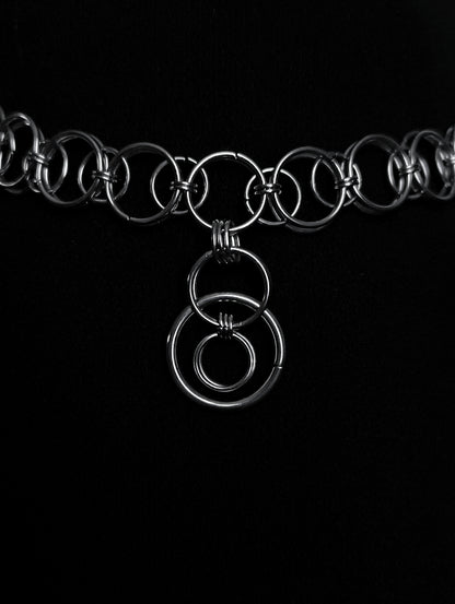 Chocker en Anneaux | Helm Chain La Vouivre Jewellery